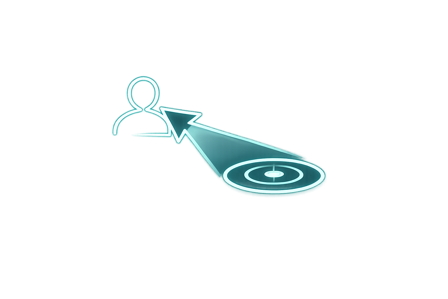 Decisive leadership icon